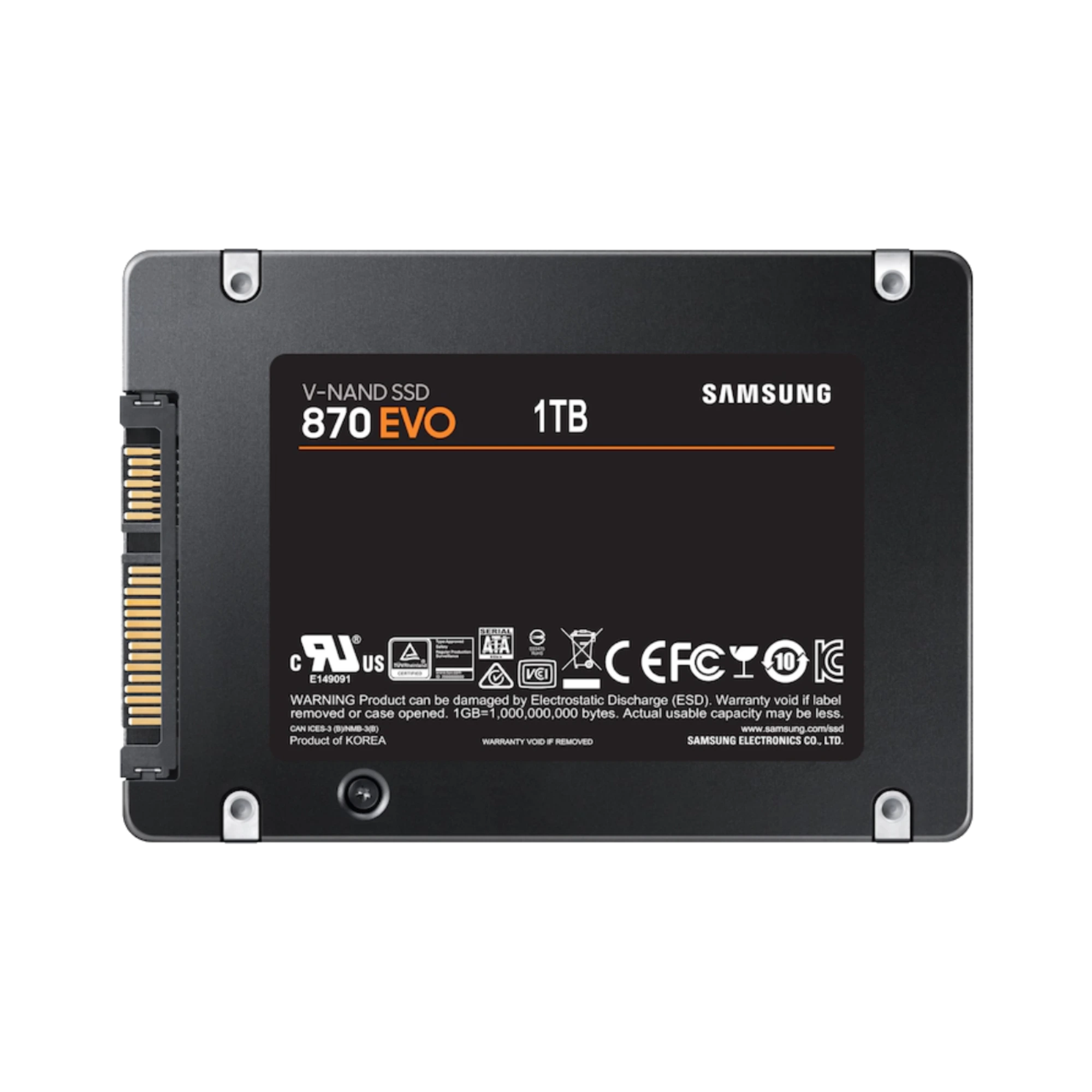 Samsung 870 EVO 1TB 2.5" SATA III SSD