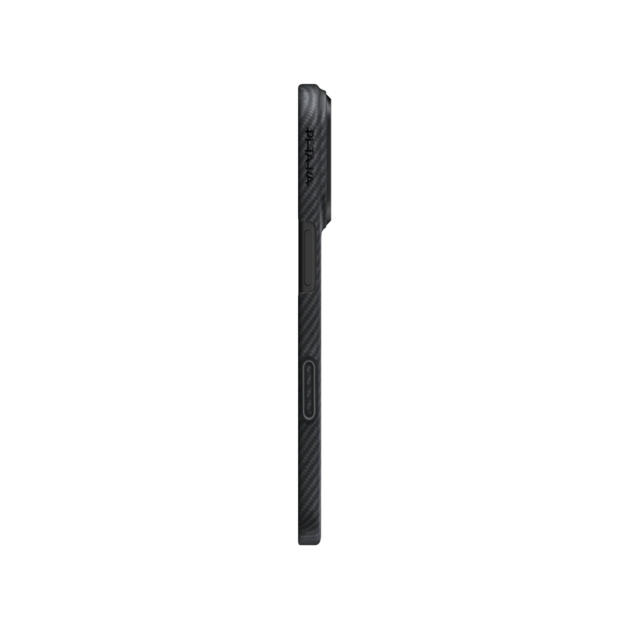 PITAKA Black/Grey Twill Ultra-Slim Case for iPhone 17 Pro/Max