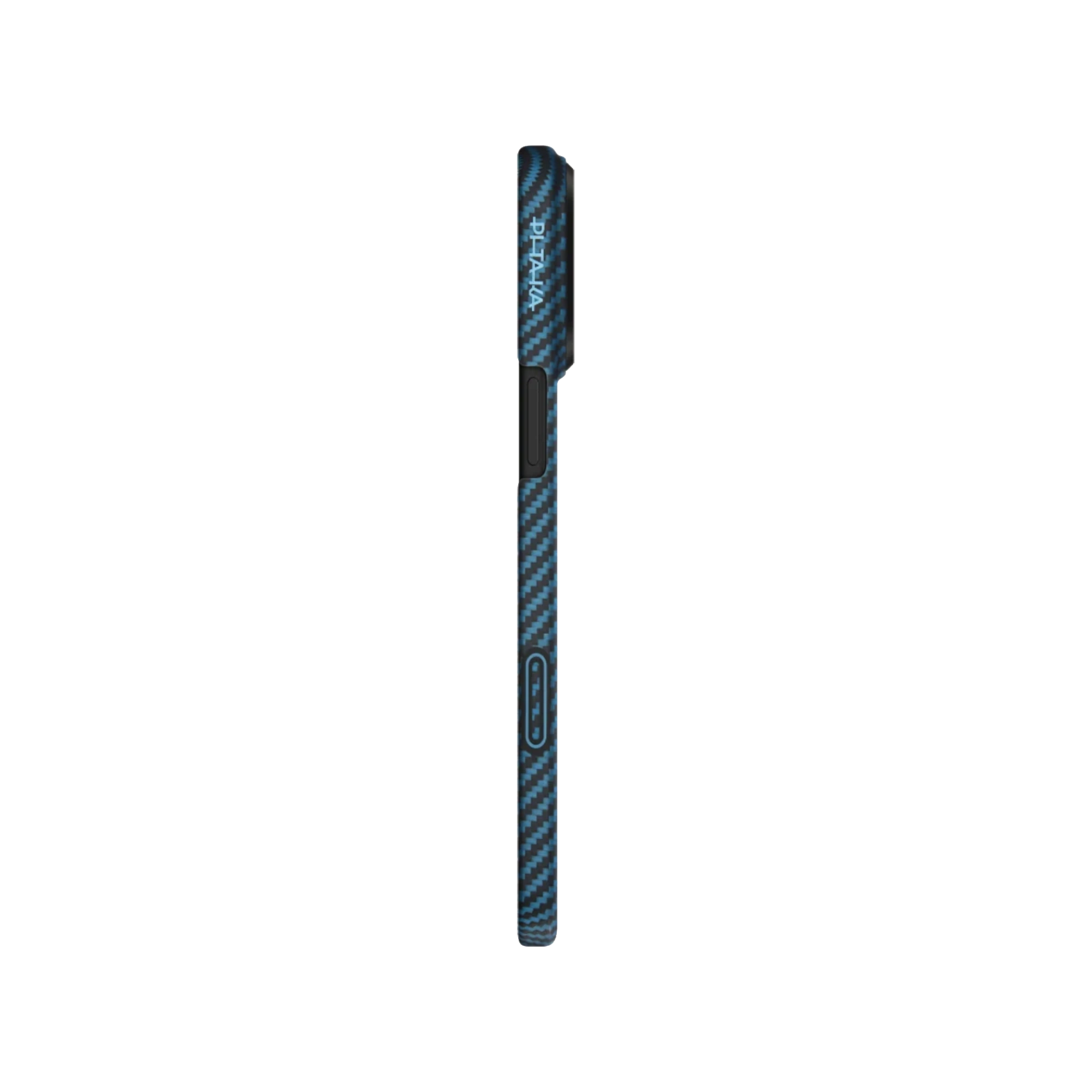 PITAKA Black/Blue Twill Ultra-Slim Case for iPhone 17 Pro/Max