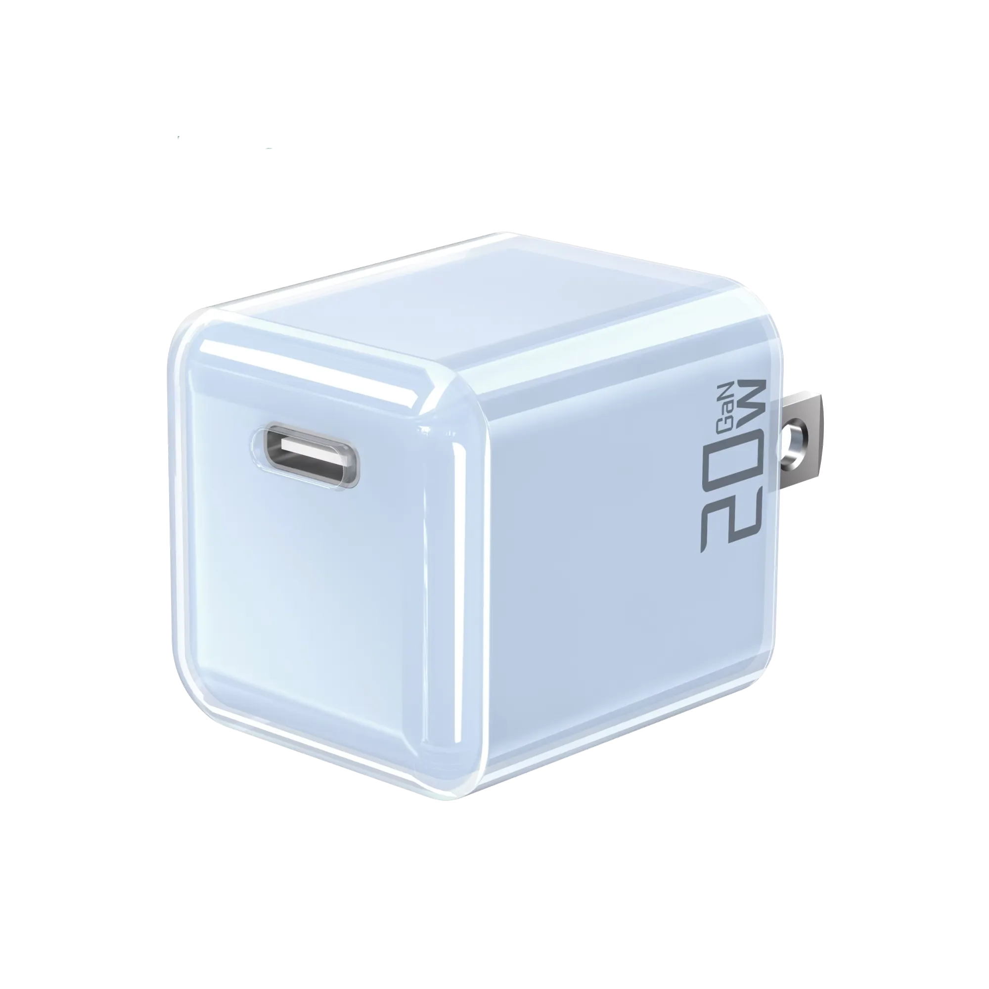 Omodiary 20W Crystal Shell USB C PD Wall Charger 