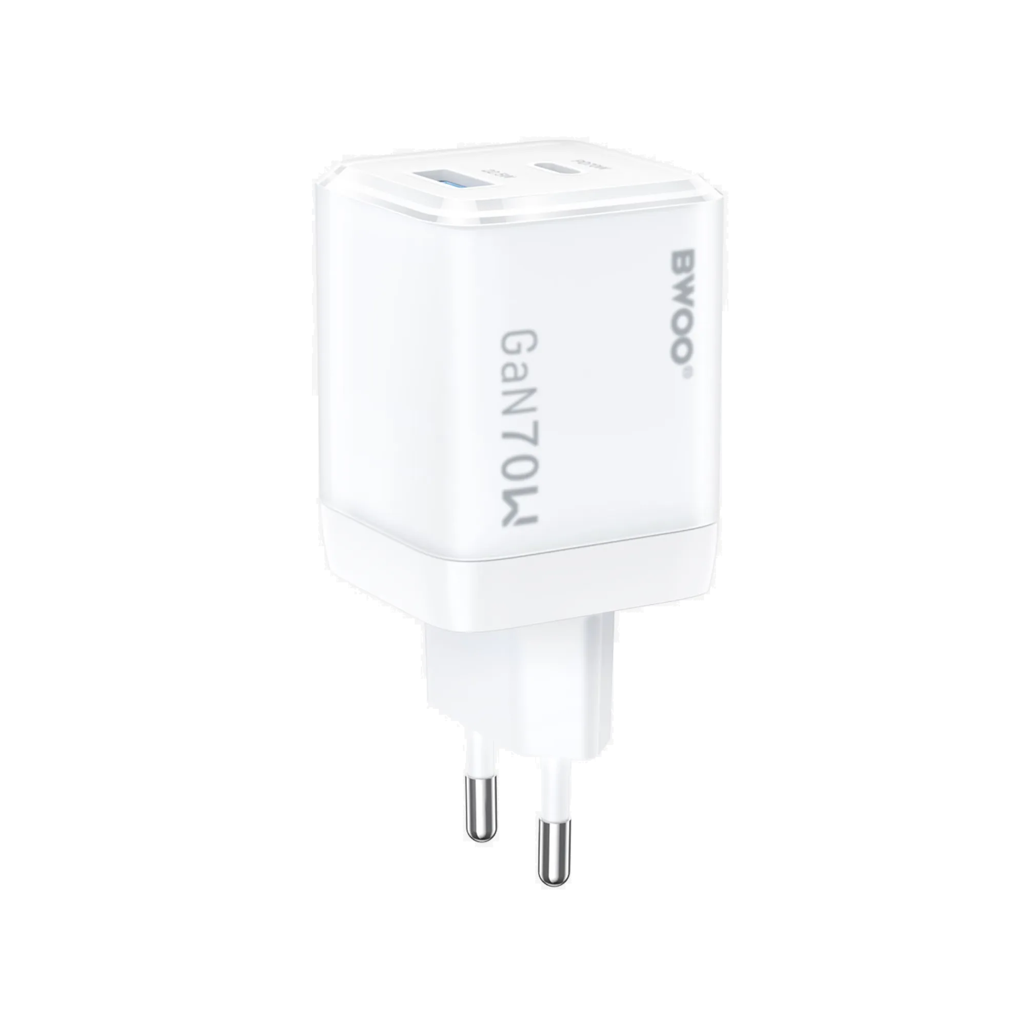 BWOO BO-CDA224 70W USB-C Dual ports GaN Charger 