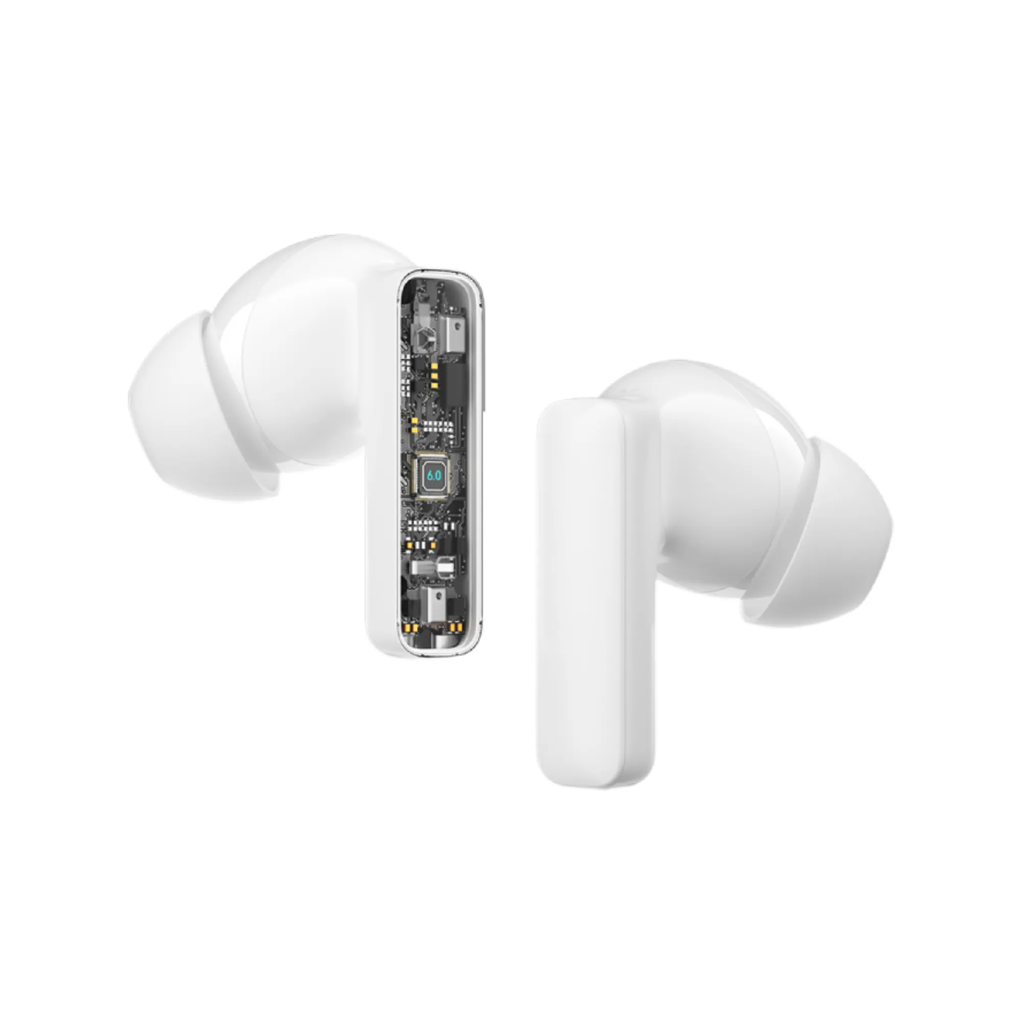 BWOO BO-BW40 BT V6.0 BWOO ANC + ENC Half-in-Ear Wireless Earbuds