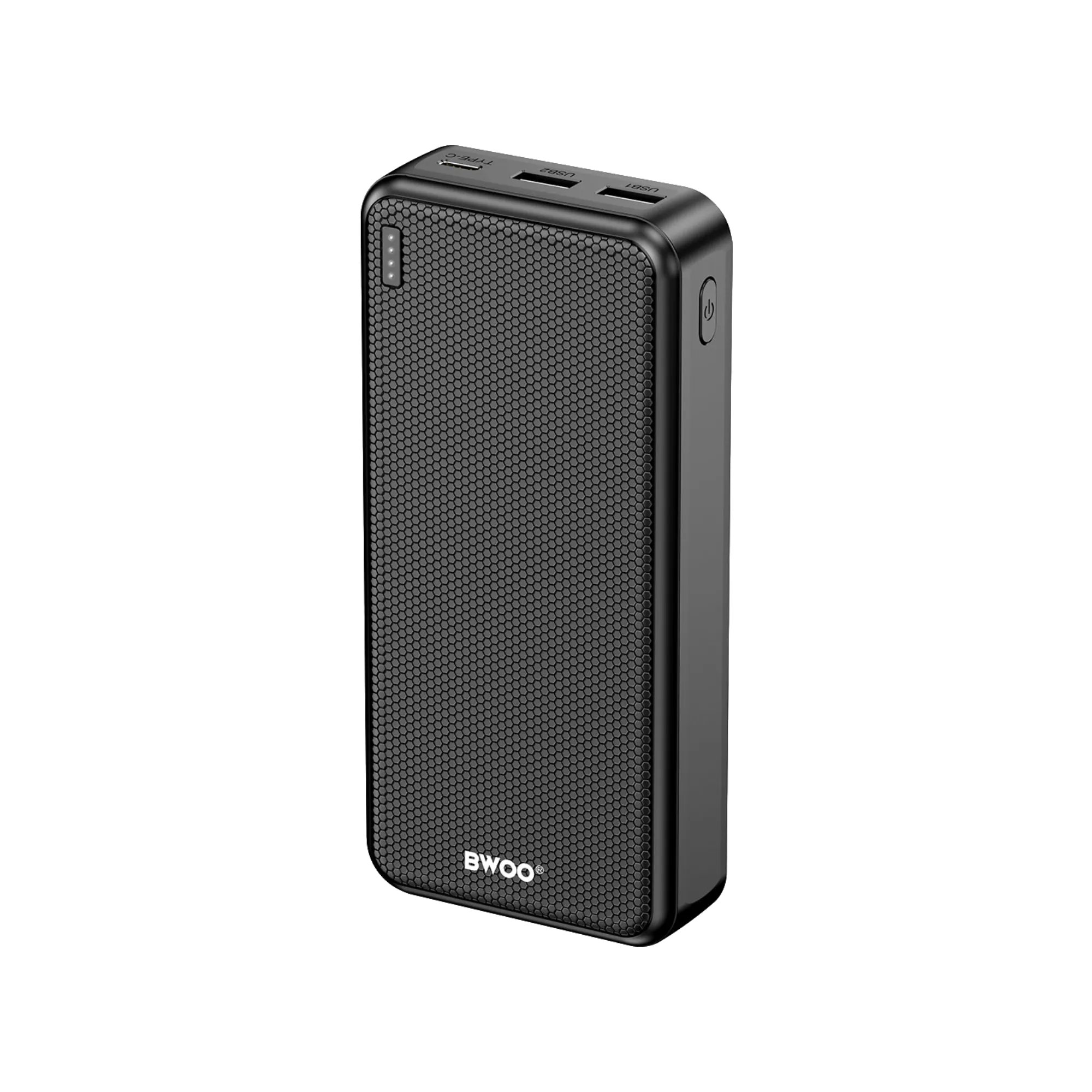 BWOO BO-P71  20000mAh Dual USB-A  Outputs with 4 LED Lights Power Bank