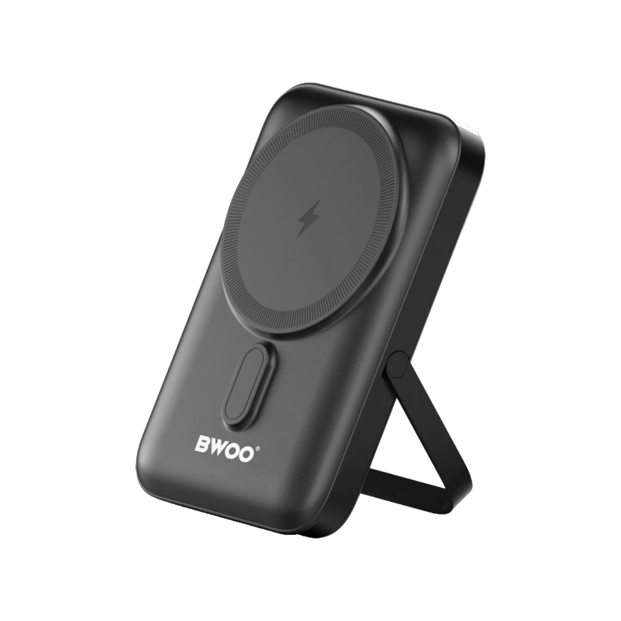 BWOO BO-P33 10000mAh Magnetic Wireless Power Bank with Foldable Holder