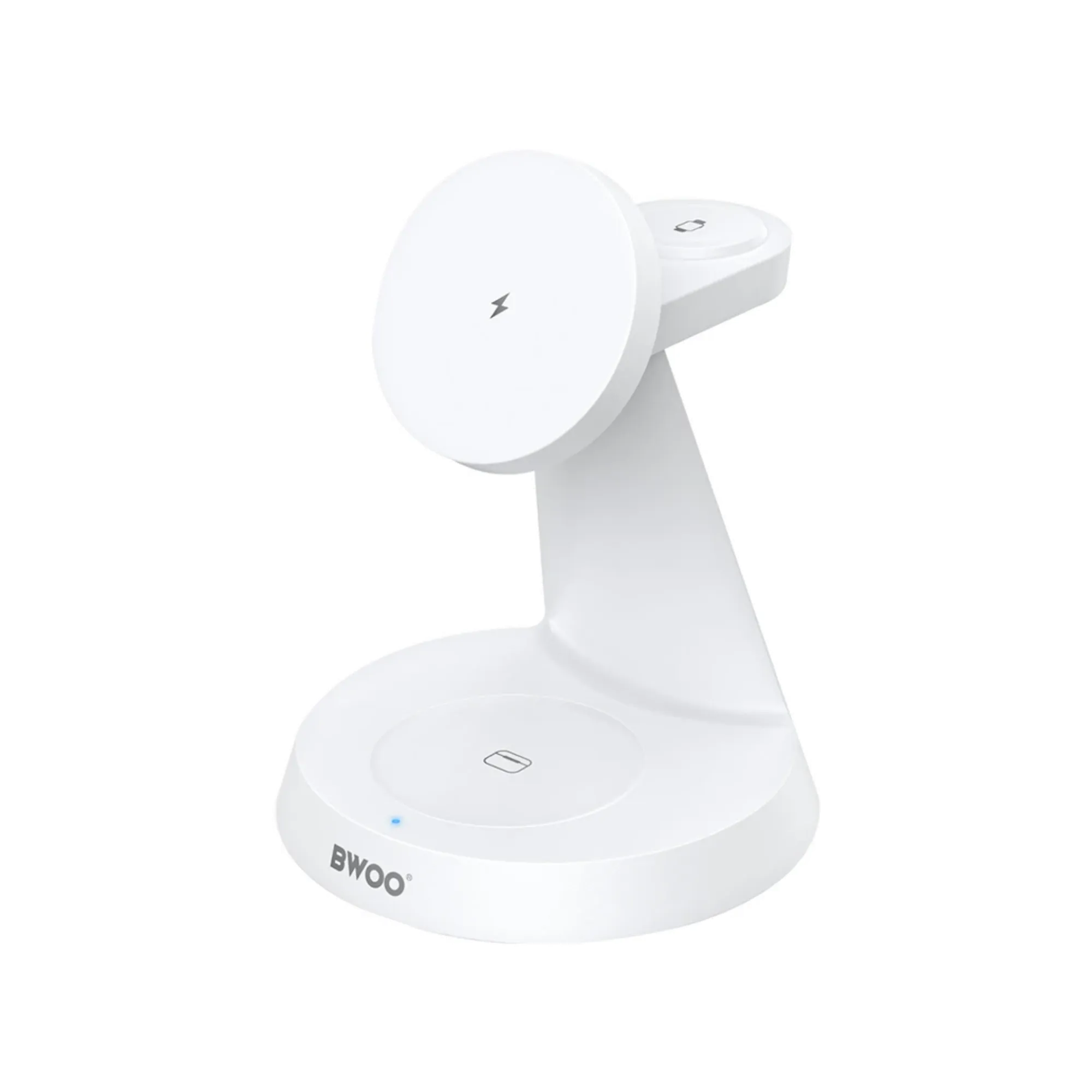 BWOO BO-WL23 15W 3 in 1 Magnetic Wireless Charger