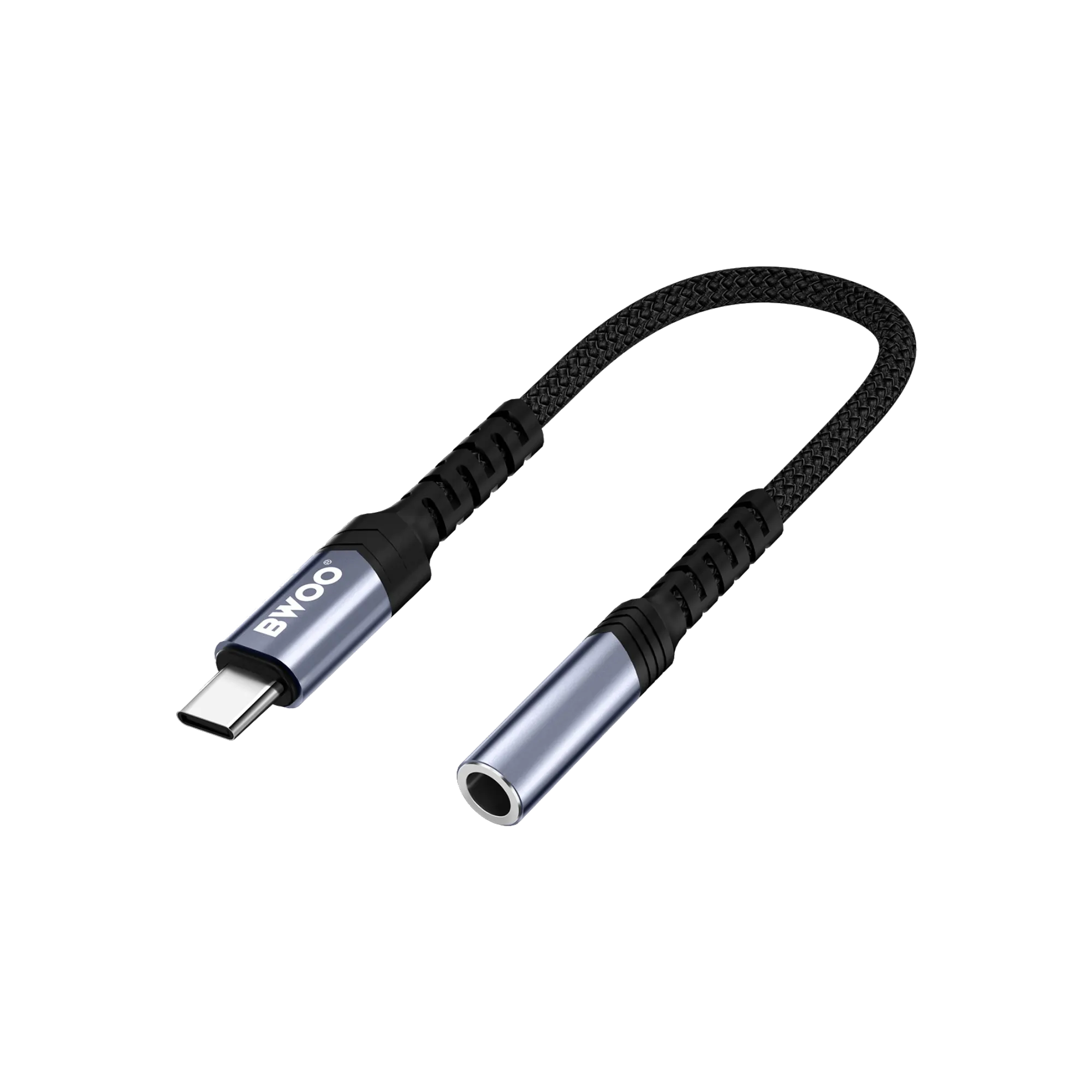 BWOO BO-BZ47 USB-C to 3.5mm AUX Audio Cable