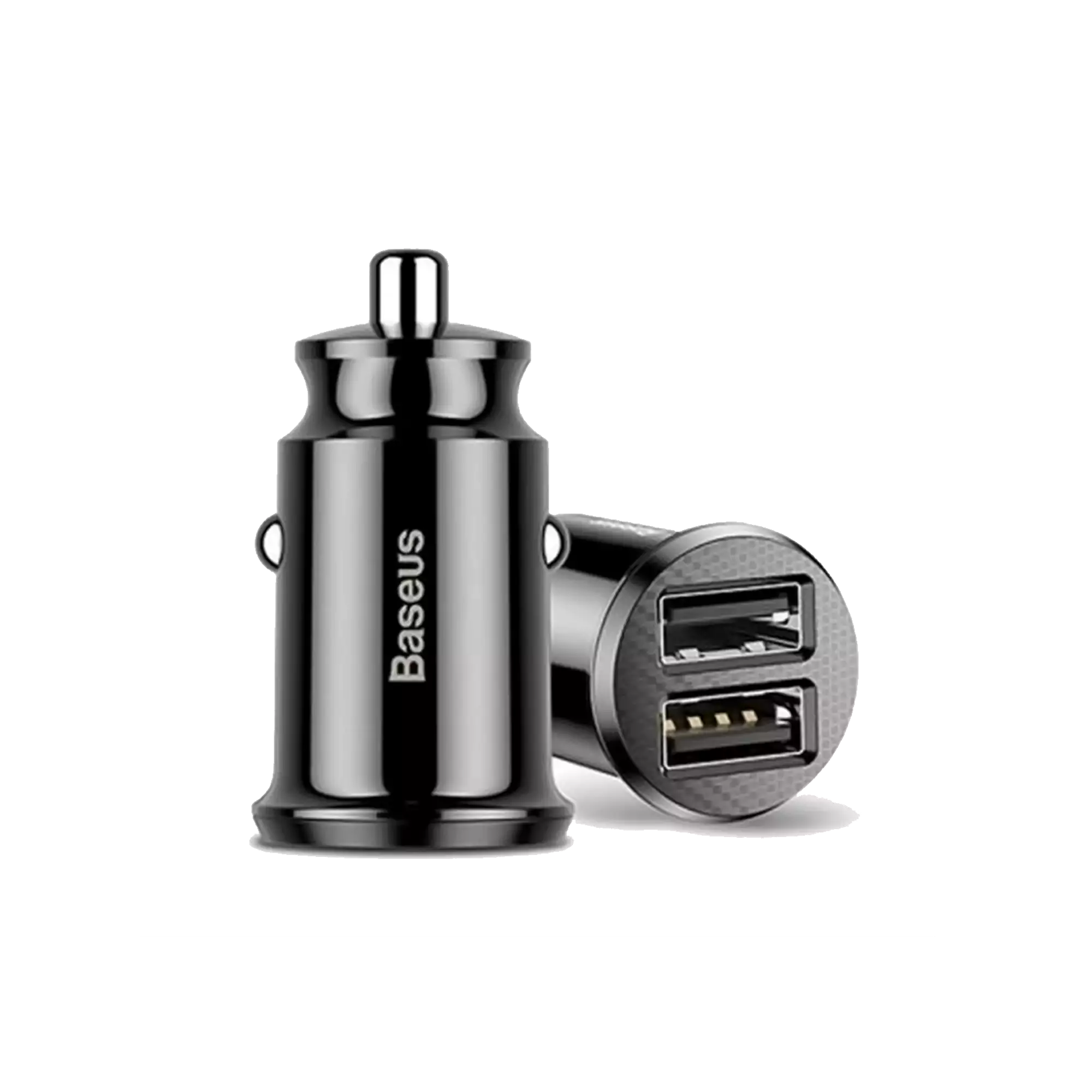 Baseus Grain Dual USB 3.1A Black Car Charger