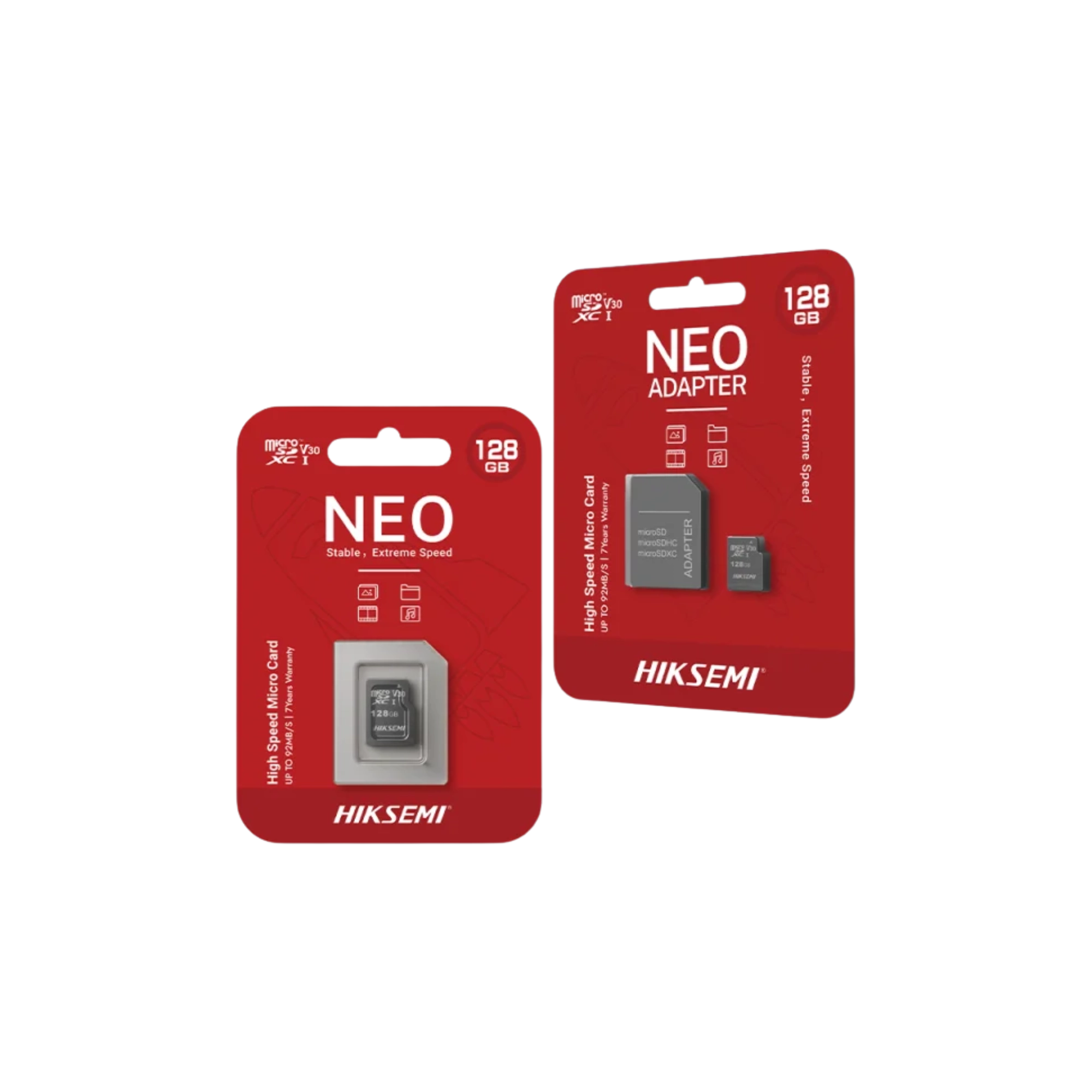 HIKSEMI NEO TF C1 128GB MicroSD Card (With Adapter)