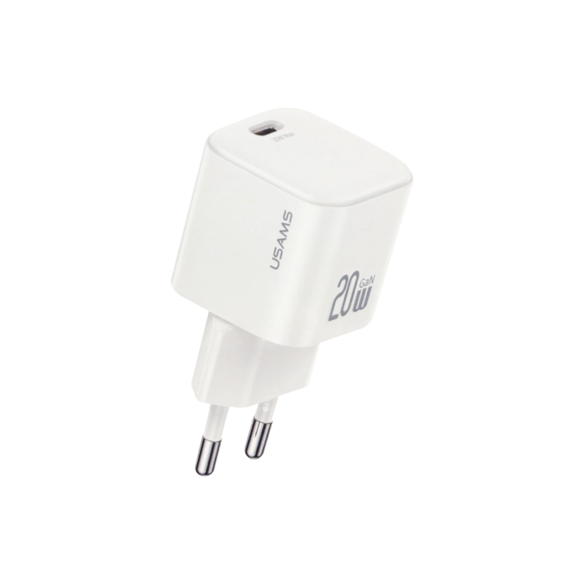 USAMS CC260 20W PD GaN Mini Charger (EU Pin) 