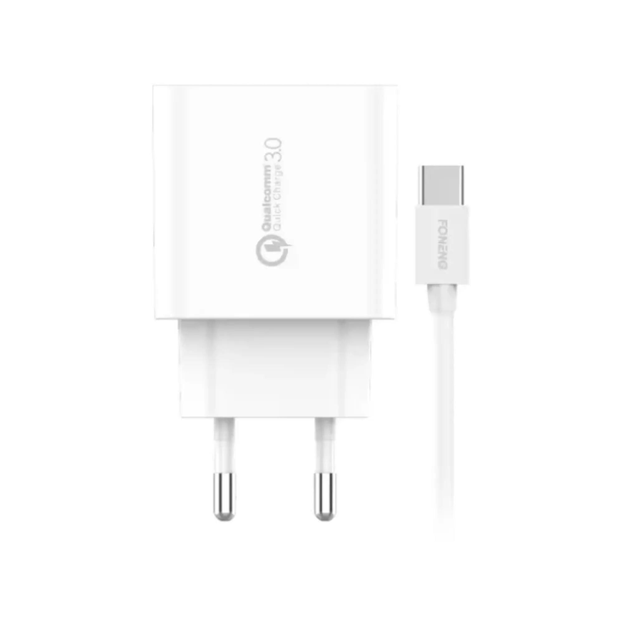 FONENG QC3 18W Type C Fast Charger with Cable