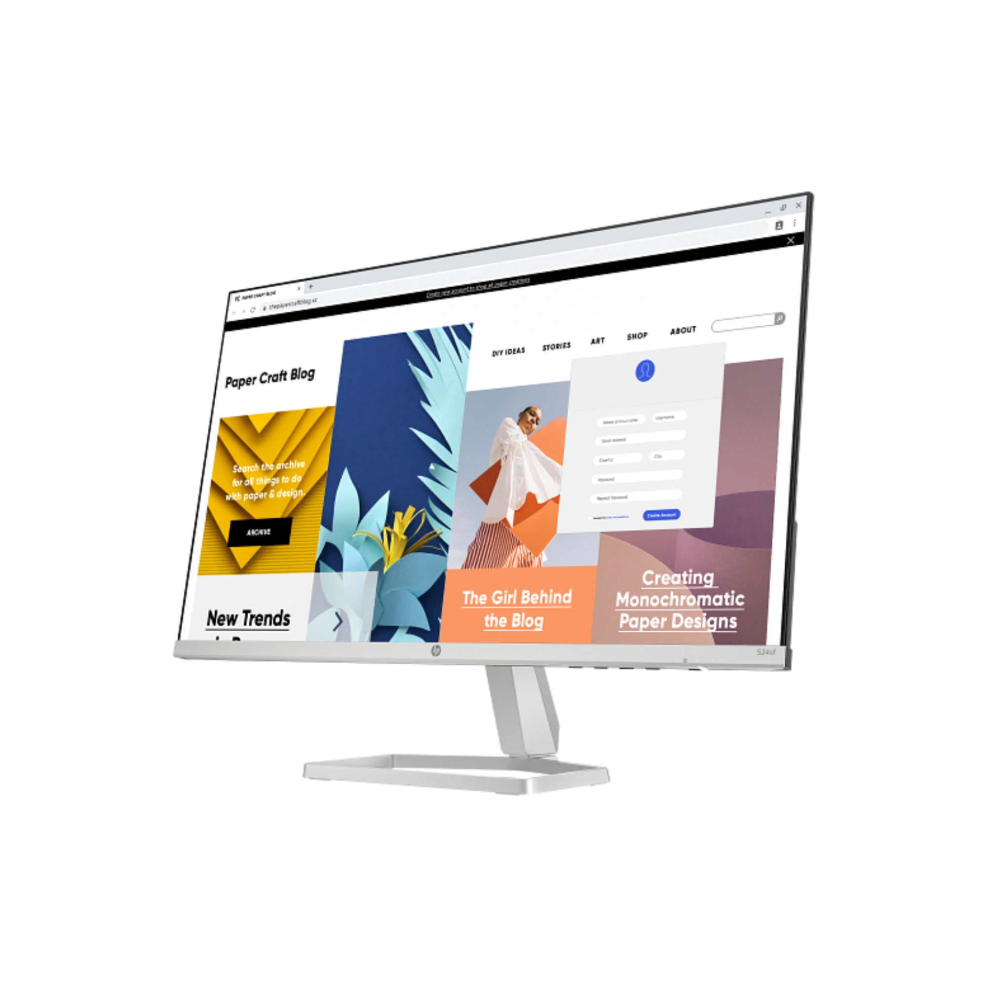 HP Series 5 524sf 23.8" FHD IPS Monitor