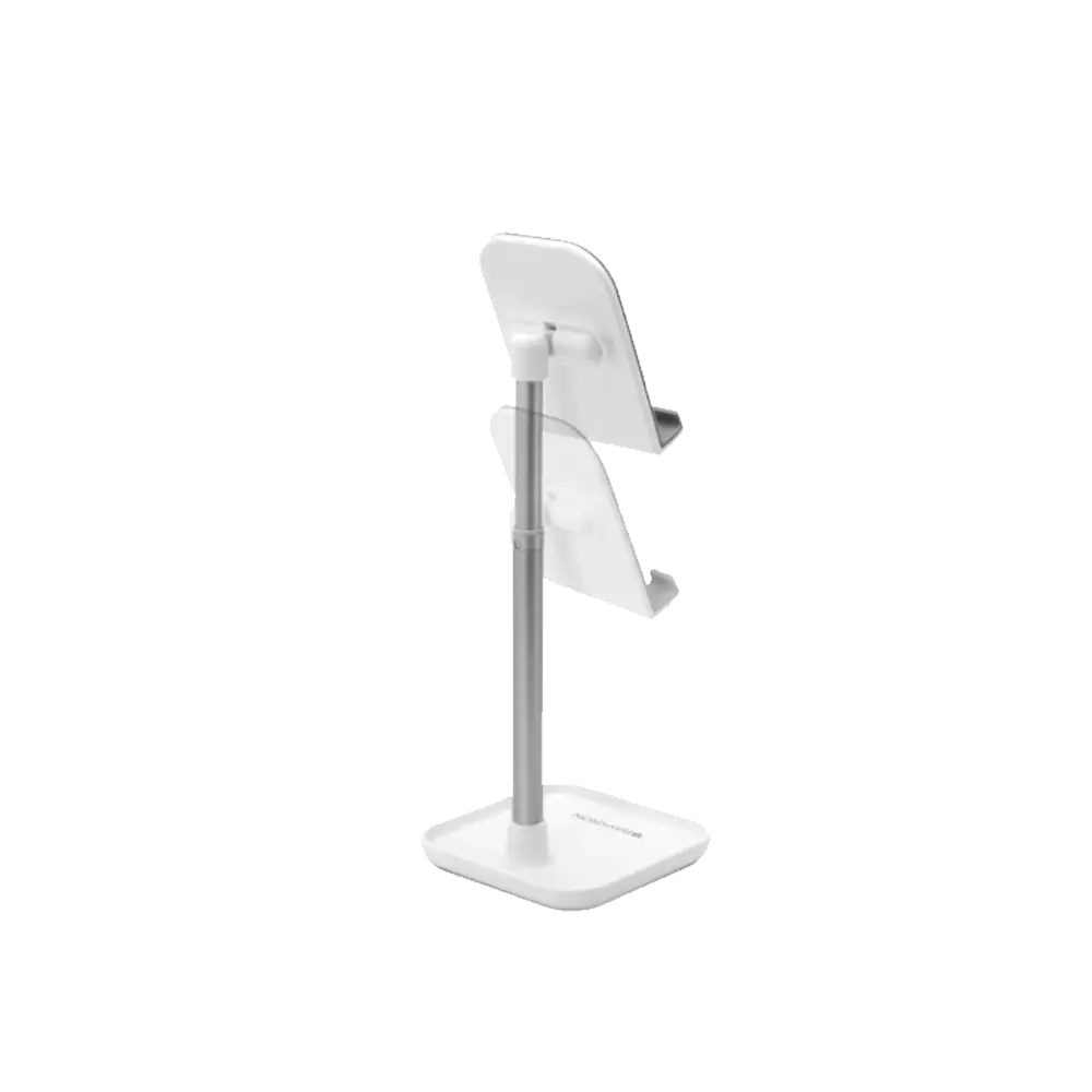 Baykron BA-MB-WH Portable Mobile Tablet Stand - White 