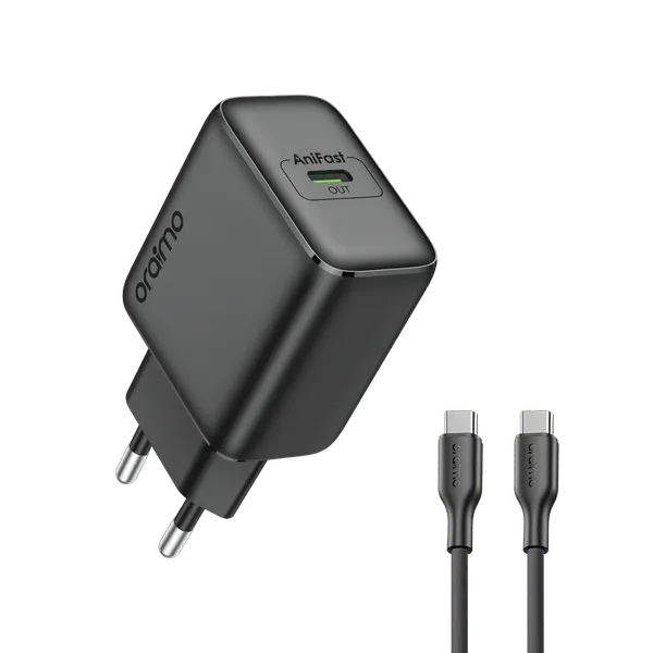 oraimo PowerGaN 251 25W GaN Fast Mini Charger Set (OCW-5251E) 