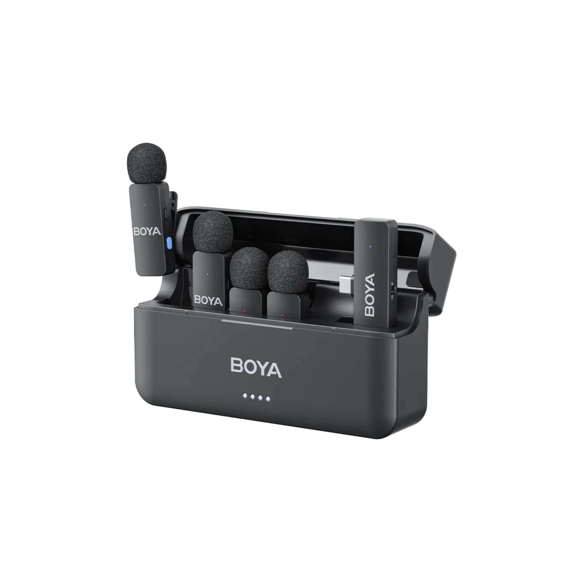 BOYA BY-V4U 4-Channel Mini Wireless Microphone 
