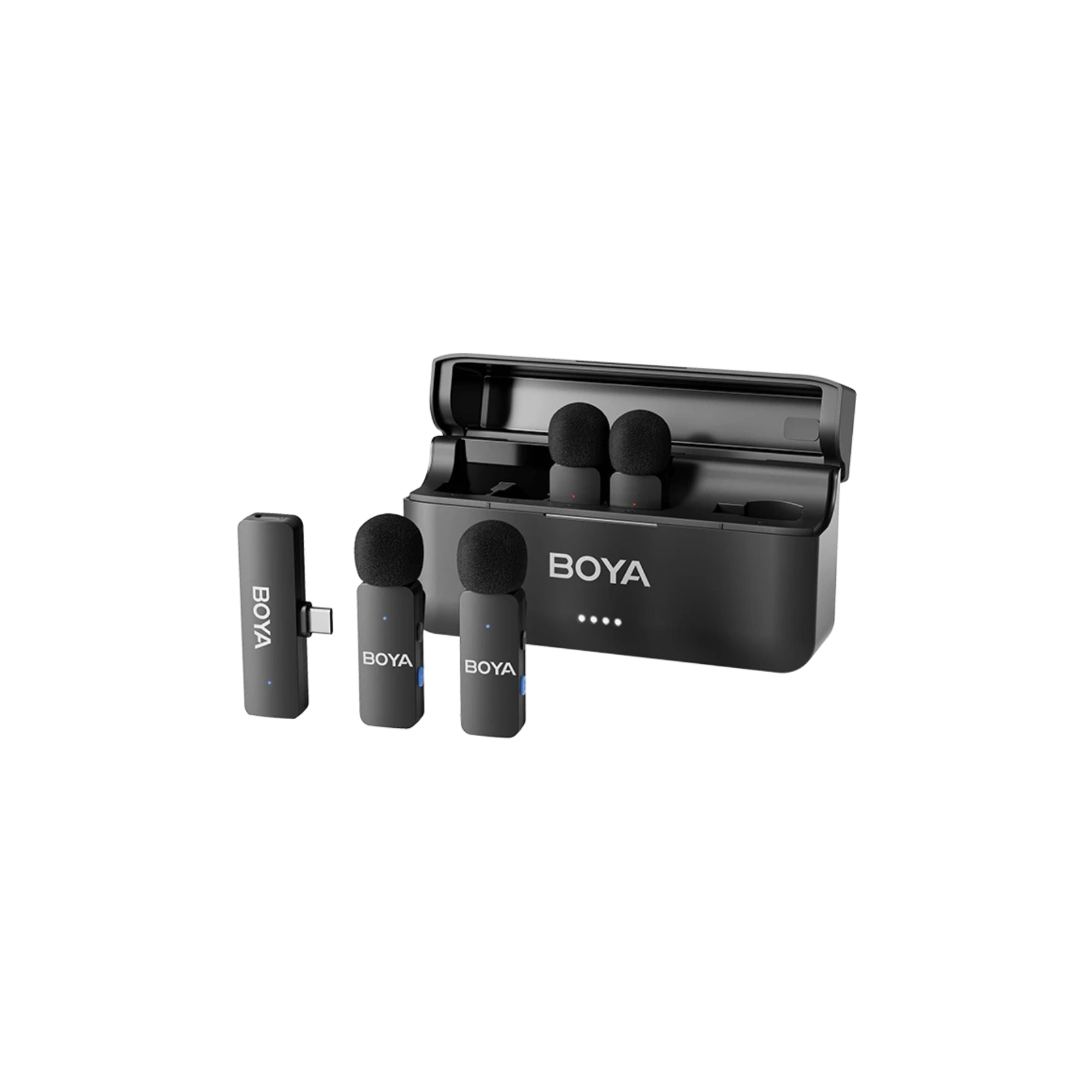 BOYA BY-V4U 4-Channel Mini Wireless Microphone