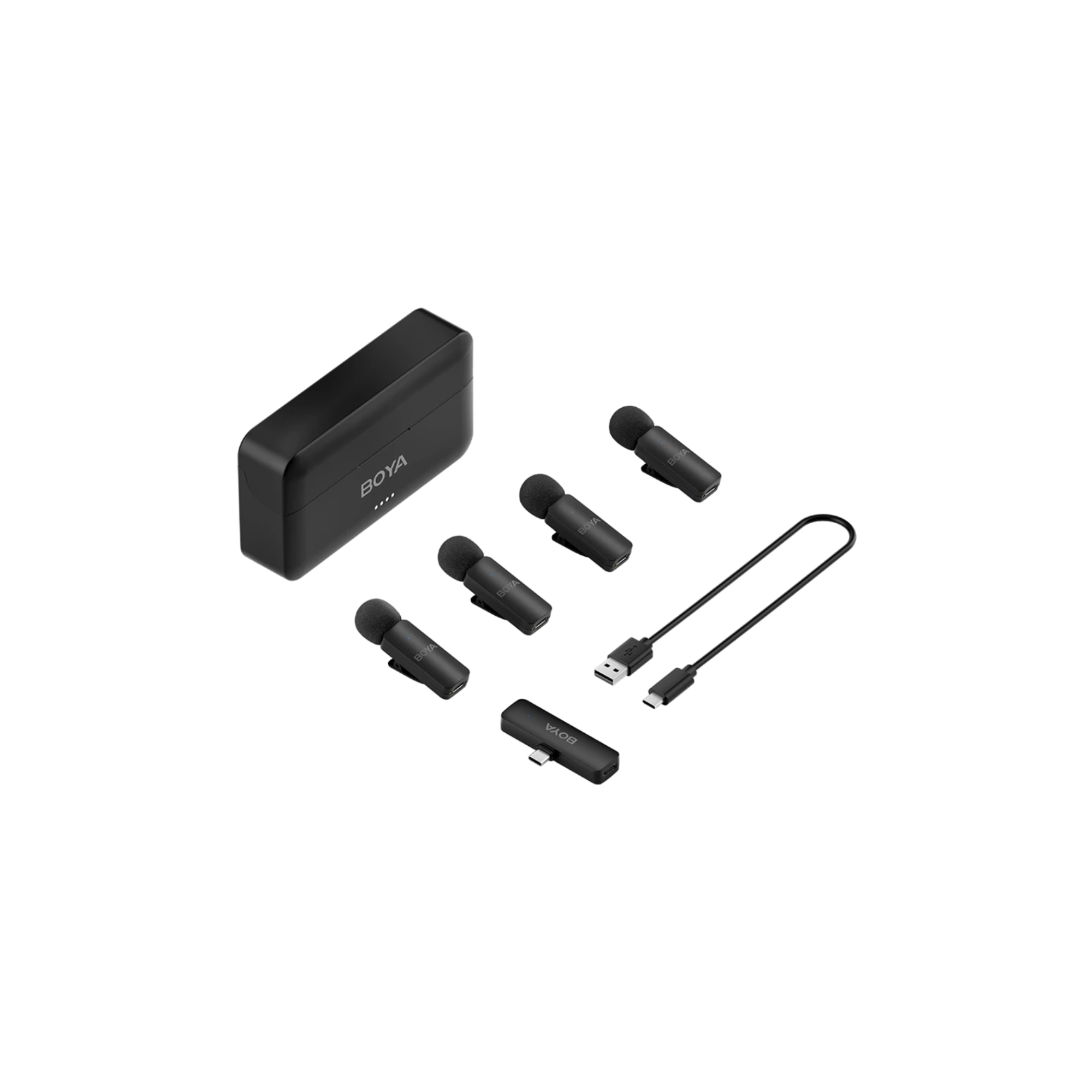 BOYA BY-V4U 4-Channel Mini Wireless Microphone