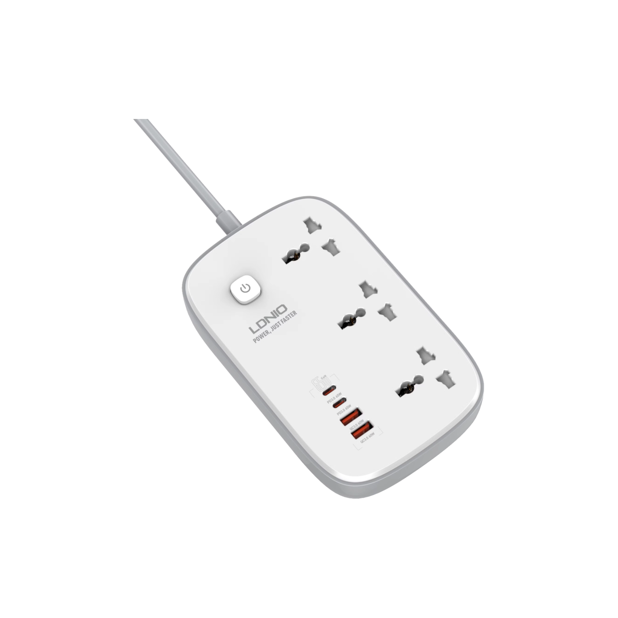 LDNIO SC6 Power Strip with USB Ports