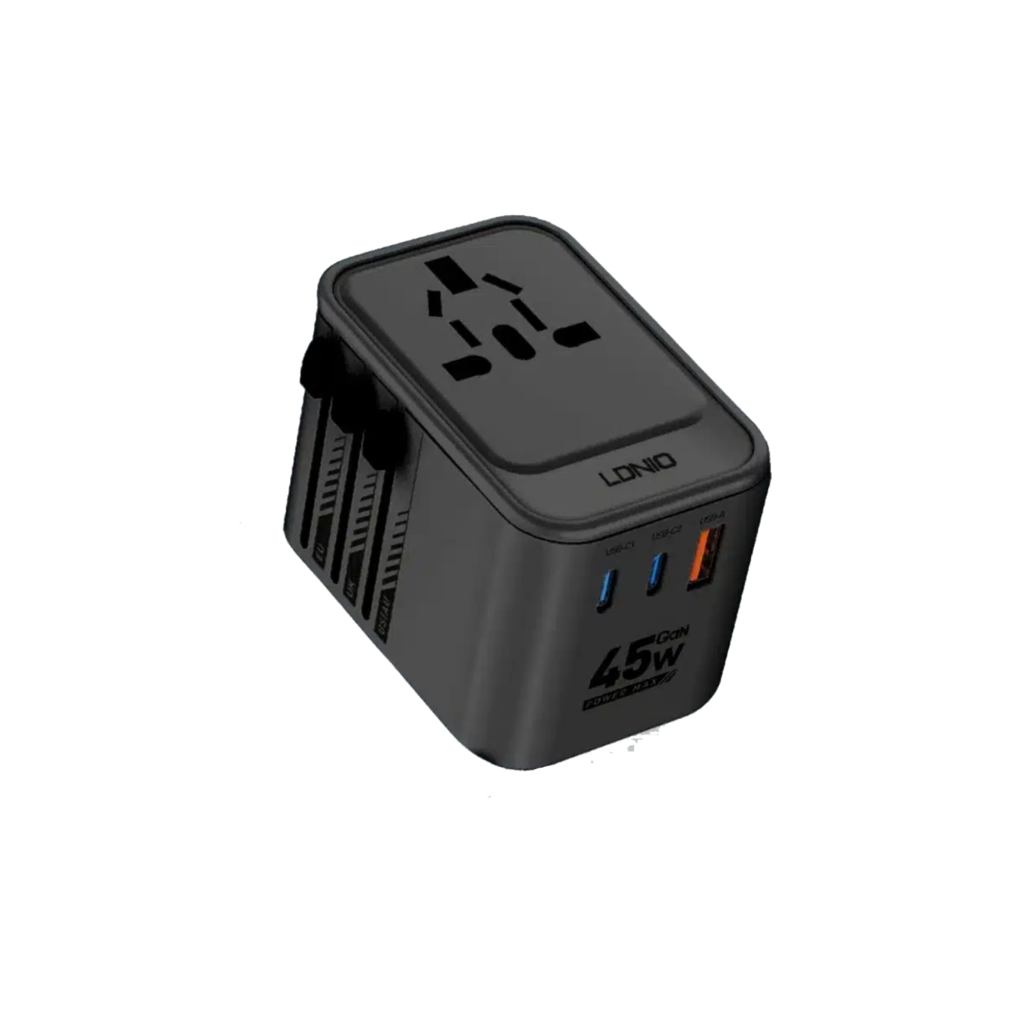 LDNIO Z8 45W GaN Universal Travel Adapter 