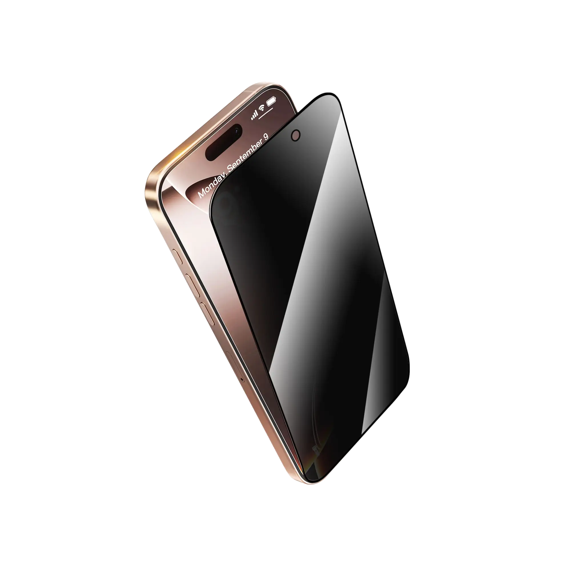 BWOO Privacy Screen Protector for iPhone 16 Pro