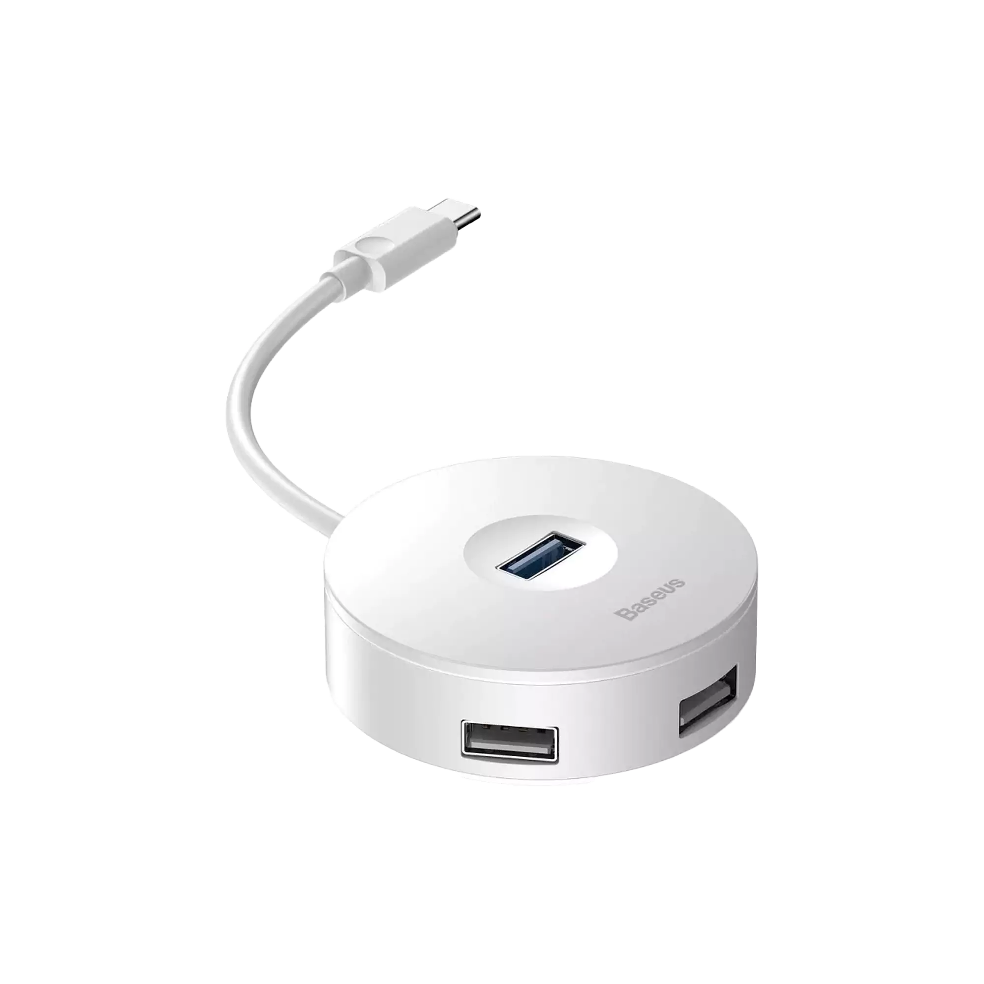 Baseus Round Box HUB Adapter 4-in-1 with Type-C Hub Cable