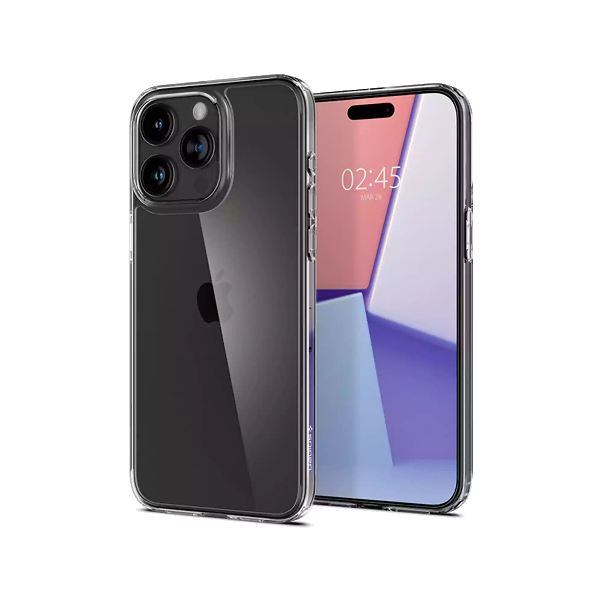 Air Skin Hybrid Case For iPhone 15 Pro (Crystal Clear)